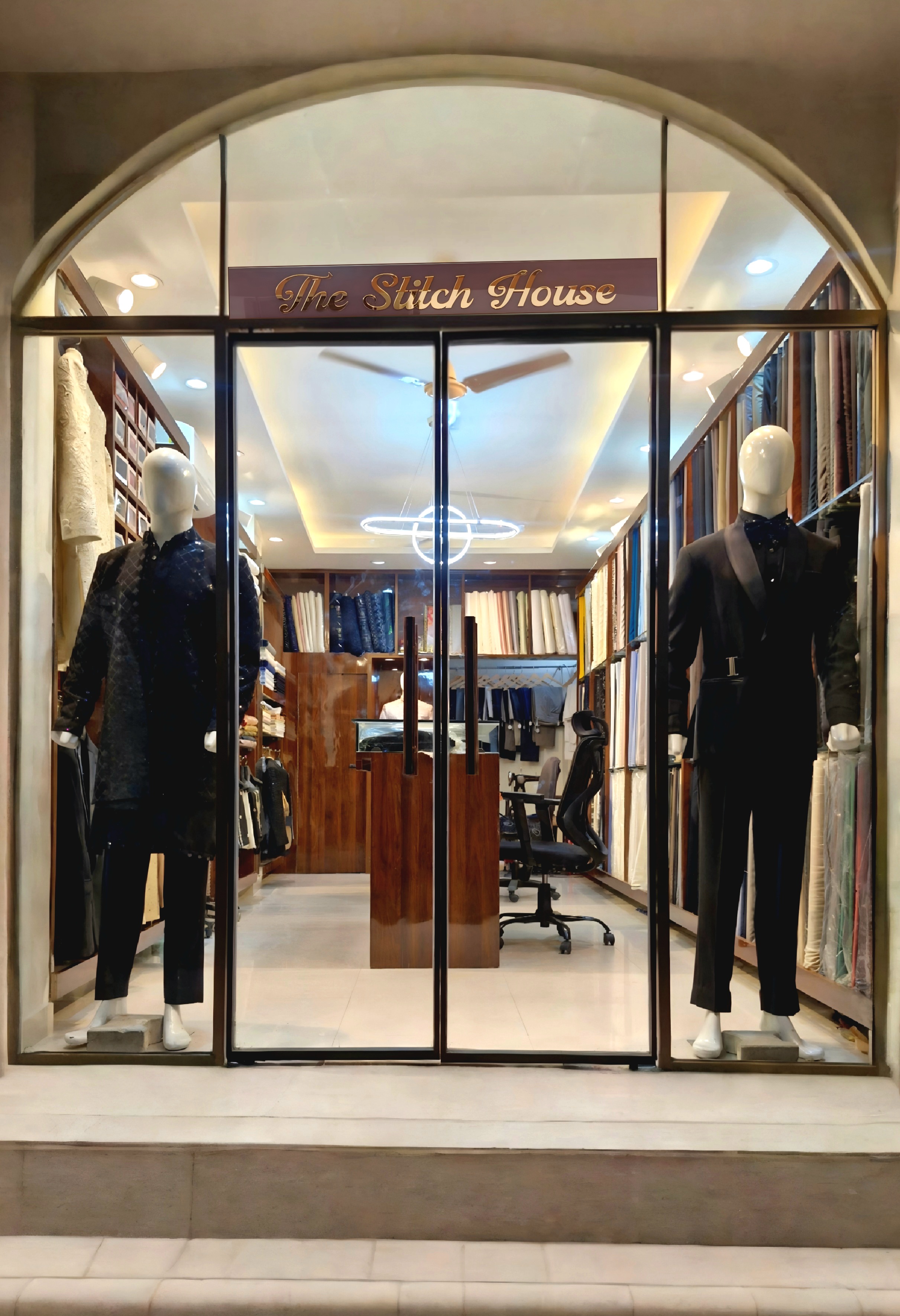 The Stitch House Gurgaon shop interior